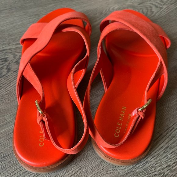 Cole Haan Grand 360 Sandals Coral Women's 11B - Picture 5 of 7
